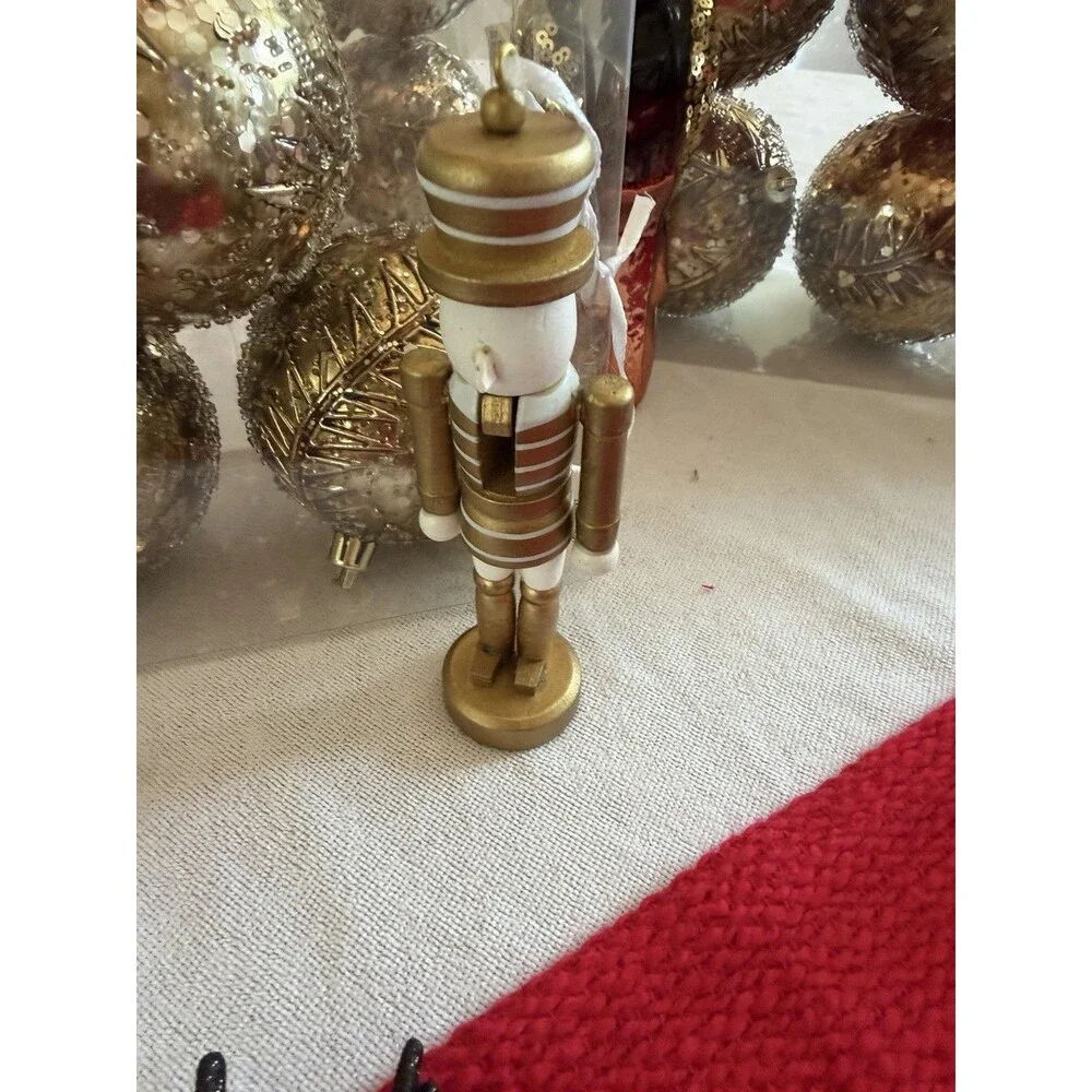 Christmas Hanging Ornaments Gold Black Silver Bauble Bell Star $5.50 ea $100 all